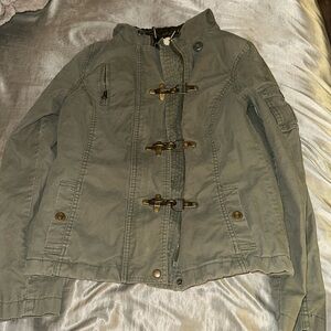 Small Old Navy army green coat